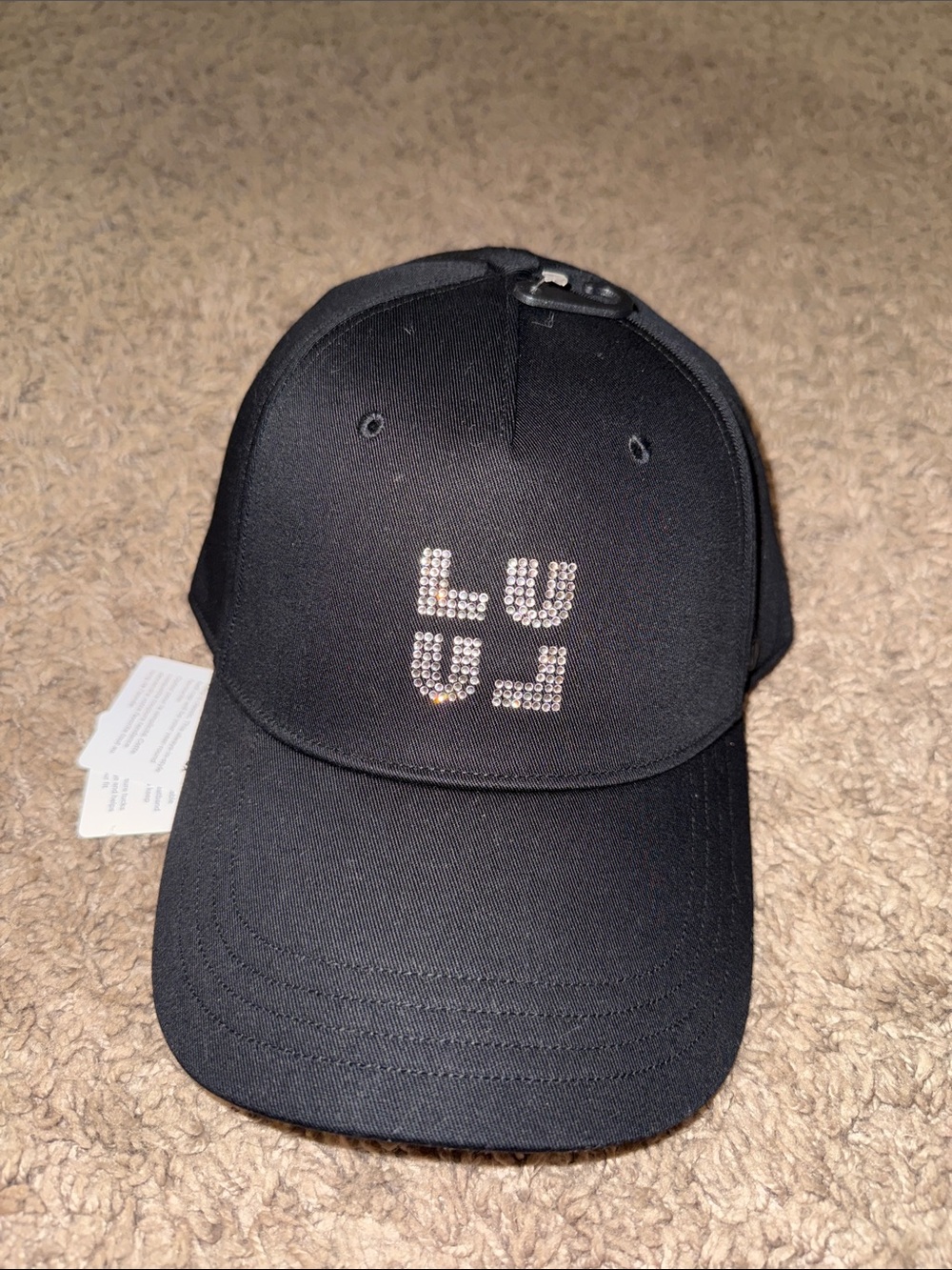 LULULEMON Crystal Letter Black hat